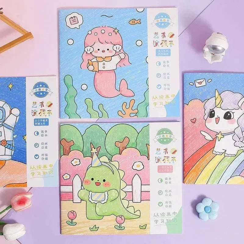 Cartoon Art Doodle Book - Bear Hugs