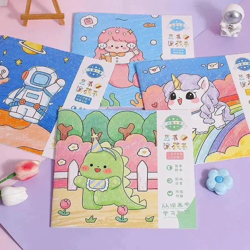 Cartoon Art Doodle Book - Bear Hugs