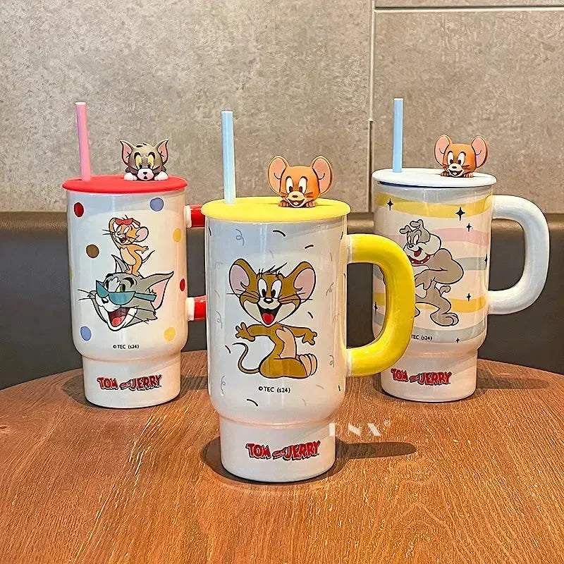 Cartoon Mega Ceramic Mugs (850 ml) - Bear Hugs