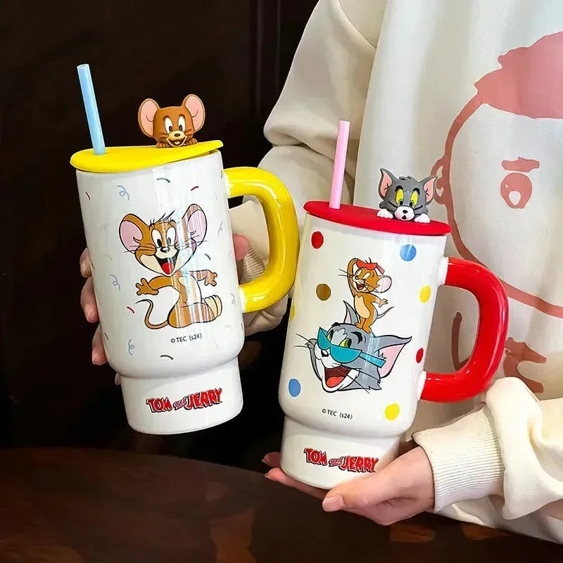 Cartoon Mega Ceramic Mugs (850 ml) - Bear Hugs