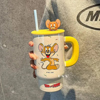 Cartoon Mega Ceramic Mugs (850 ml) - Bear Hugs