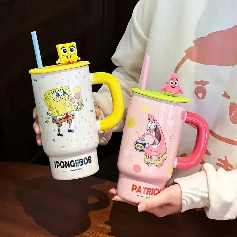 Cartoon Mega Ceramic Mugs (850 ml) - Bear Hugs