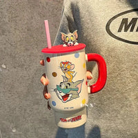 Cartoon Mega Ceramic Mugs (850 ml) - Bear Hugs