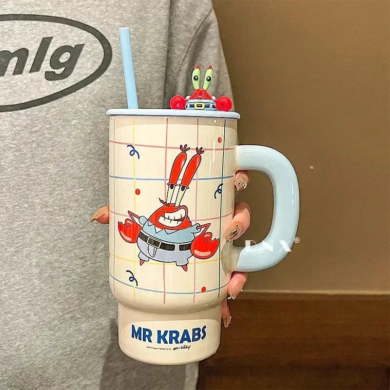 Cartoon Mega Ceramic Mugs (850 ml) - Bear Hugs