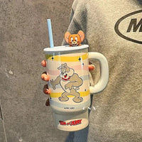 Cartoon Mega Ceramic Mugs (850 ml) - Bear Hugs