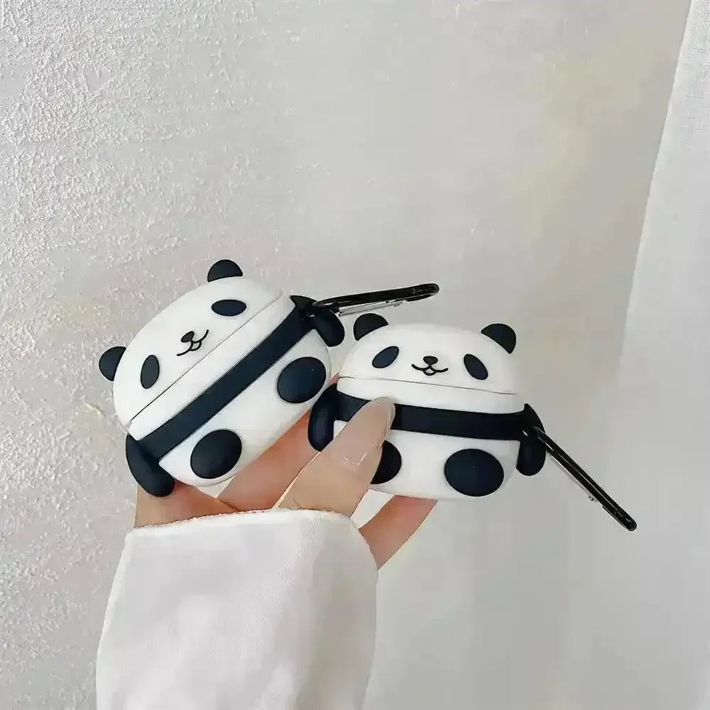 Cartoon Panda Silicon Case (For Airpods) - Bear Hugs