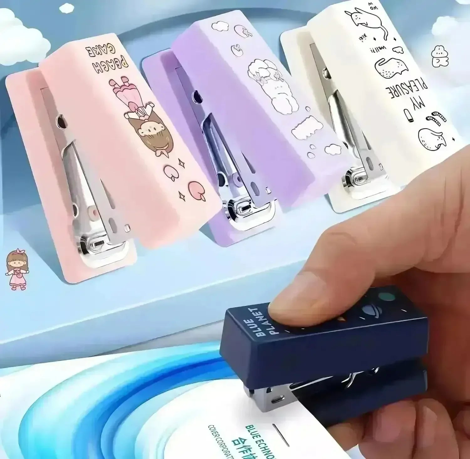 Cartoon Theme Stapler - Bear Hugs