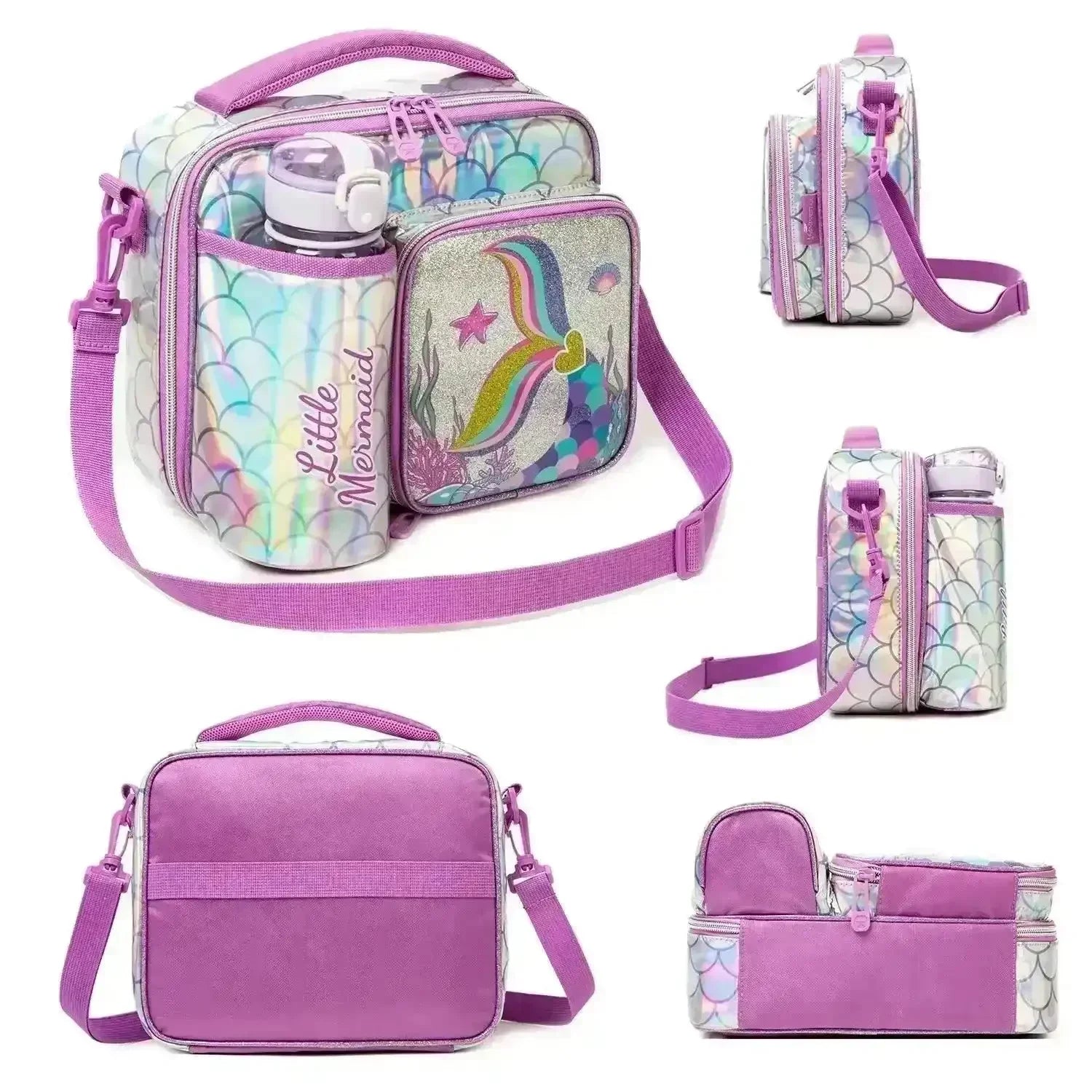 Cartoon Themed Insulated Lunch Bag - Bear Hugs