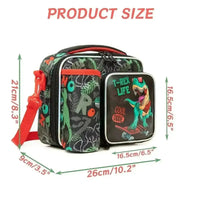 Cartoon Themed Insulated Lunch Bag - Bear Hugs