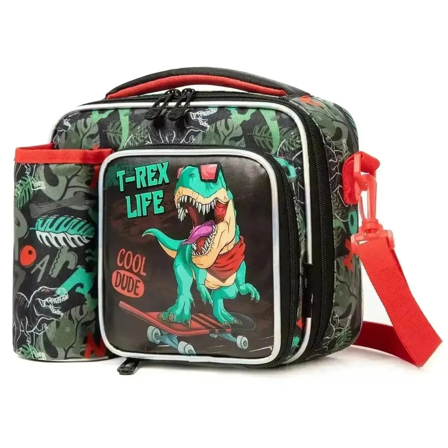 Cartoon Themed Insulated Lunch Bag - Bear Hugs