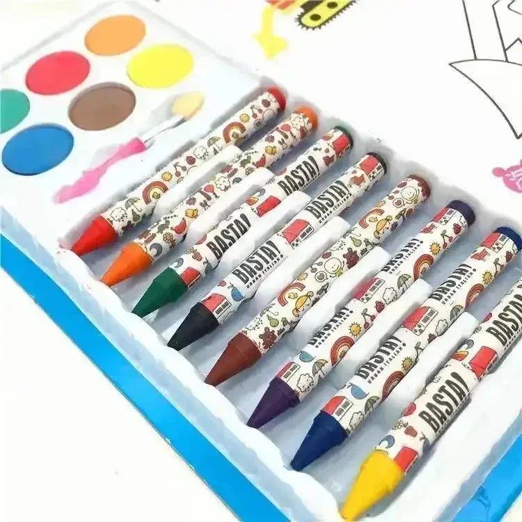 Cartoon Themed Kids Coloring Book - Bear Hugs