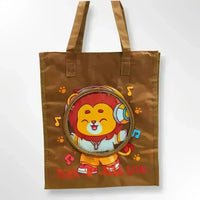 Cartoon Themed Multi-Purpose Tote Bag - Bear Hugs