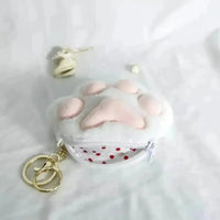 Cat Paw Coin Pouch Keychain - Bear Hugs