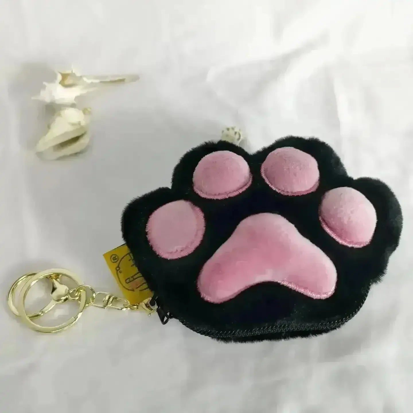 Cat Paw Coin Pouch Keychain - Bear Hugs
