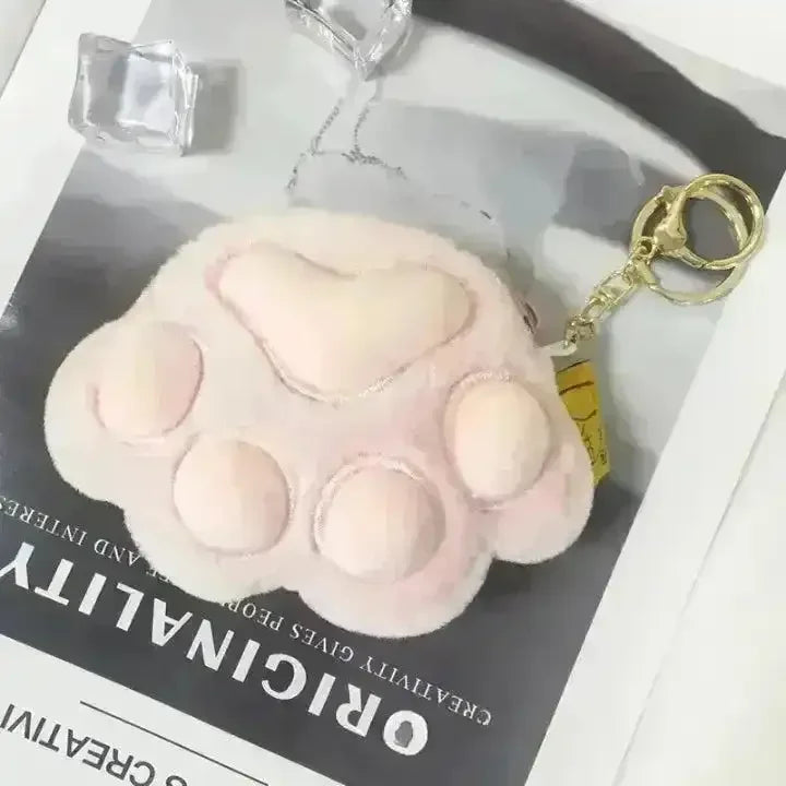 Cat Paw Coin Pouch Keychain - Bear Hugs