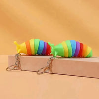 Caterpillar 3D Keychain - Bear Hugs