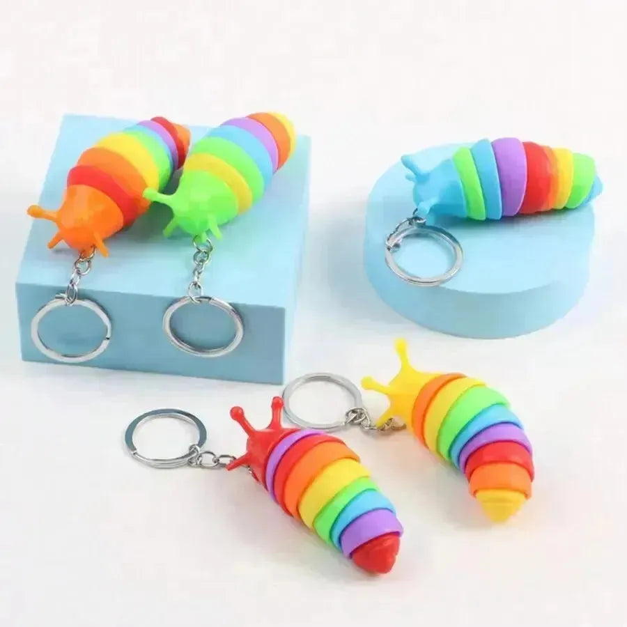 Caterpillar 3D Keychain - Bear Hugs