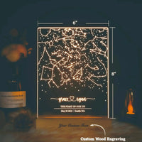 Celestial Connection Zodiac Chart Lamp - Bear Hugs