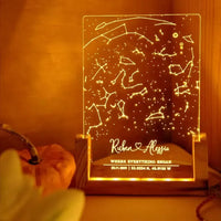 Celestial Connection Zodiac Chart Lamp - Bear Hugs