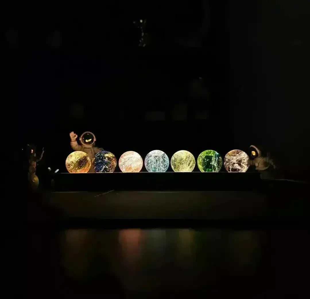 Celestial Dreams Galaxy Marble Night Light - Bear Hugs