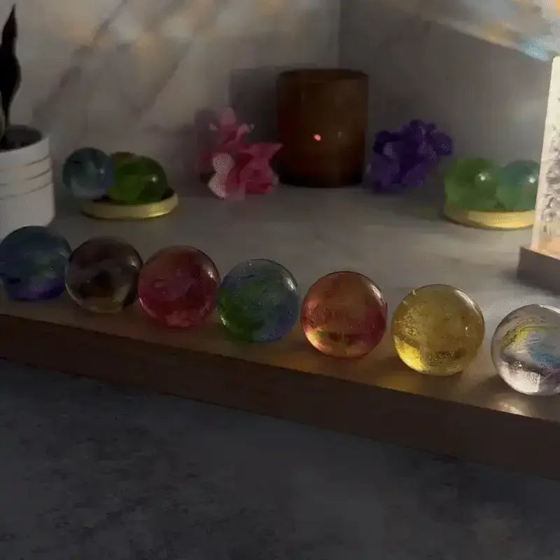 Celestial Dreams Galaxy Marble Night Light - Bear Hugs