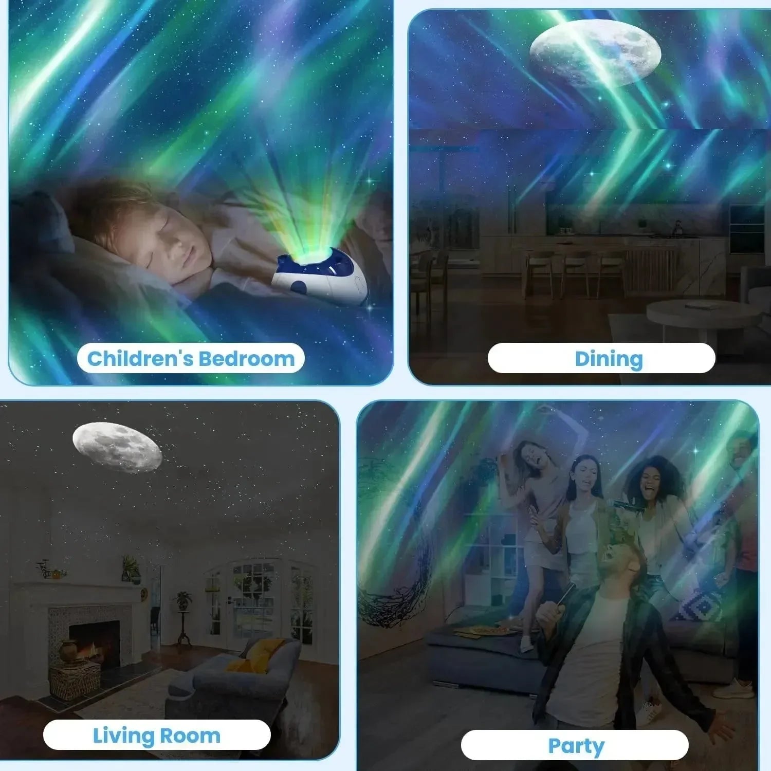 Celestial Dreamscape Star Projector - Bear Hugs