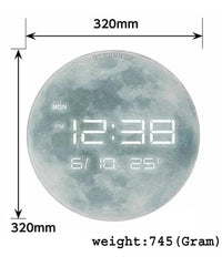 Celestial Time 3D Wall Clock - Bear Hugs