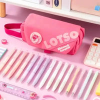 Character Canvas Pencil Pouch - Bear Hugs