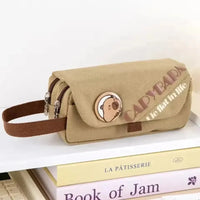 Character Canvas Pencil Pouch - Bear Hugs