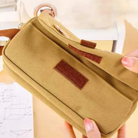 Character Canvas Pencil Pouch - Bear Hugs