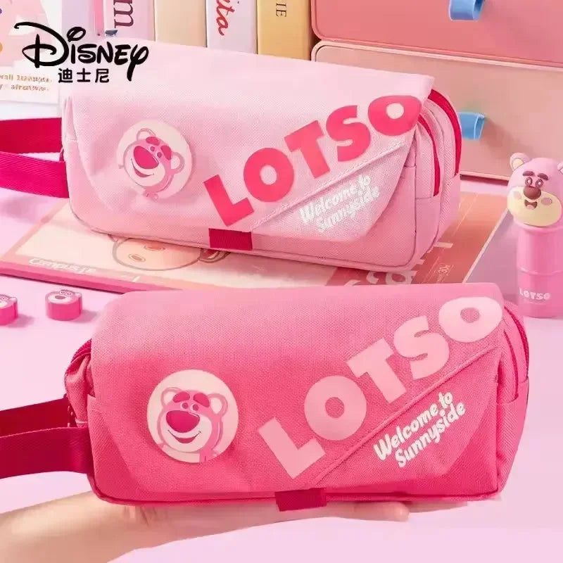 Character Canvas Pencil Pouch - Bear Hugs