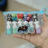 Character Craze Mini Fluorescent Pen (Set Of 6) - Bear Hugs