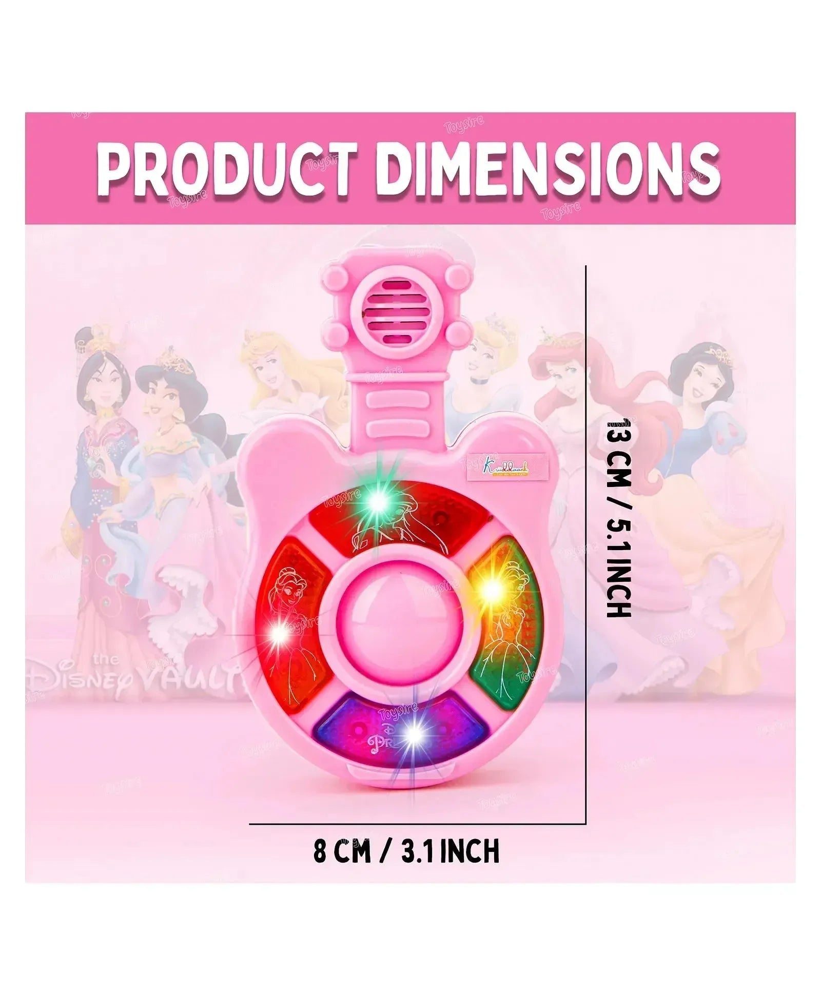 Character Mini Maestro Musical Guitar - Bear Hugs