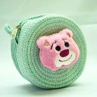 Charm and Character Jute Sling Bags - Bear Hugs