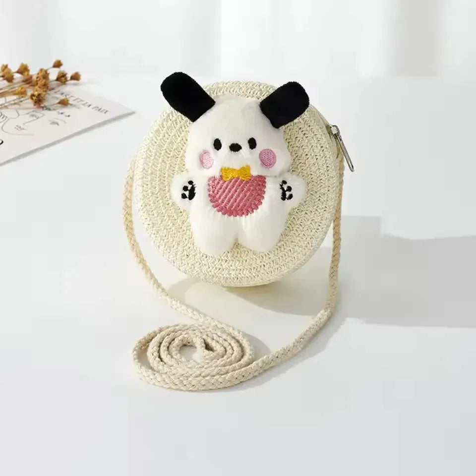 Charm and Character Jute Sling Bags - Bear Hugs