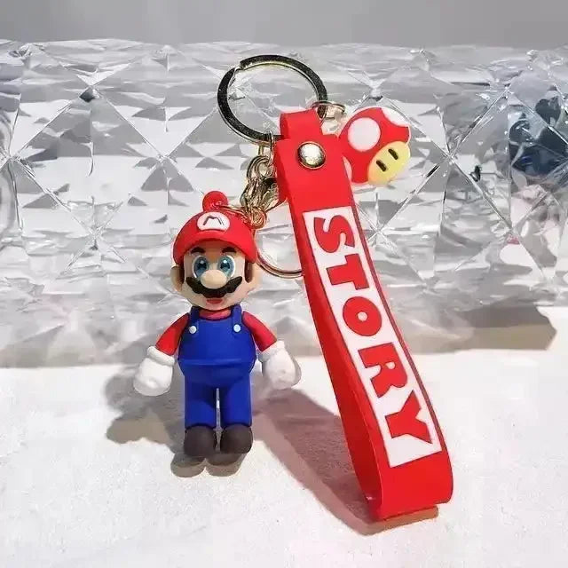 Charming Super Mario 3D Keychain - Bear Hugs