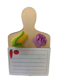 Cheese Board Memo Fridge Magnet - Bear Hugs