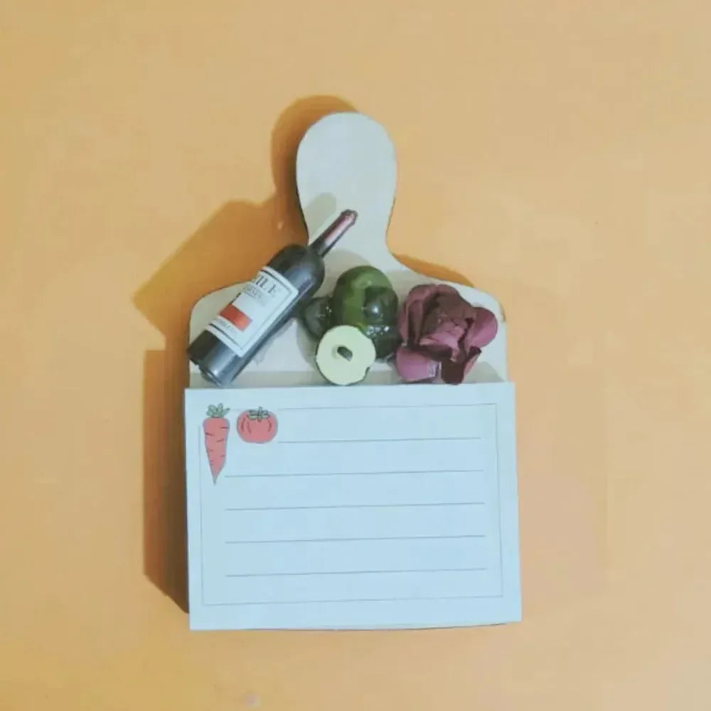 Cheese Board Memo Fridge Magnet - Bear Hugs