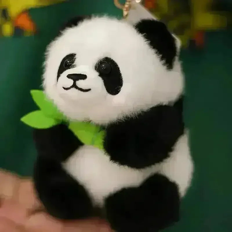 Chengdu Bamboo Panda Keychain - Bear Hugs