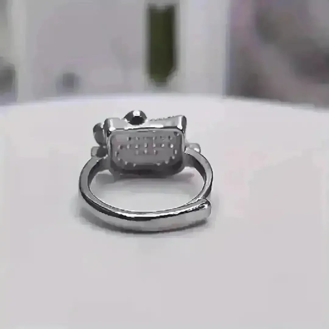 Chic Lucid Hello Kitty Adjustable Ring - Bear Hugs