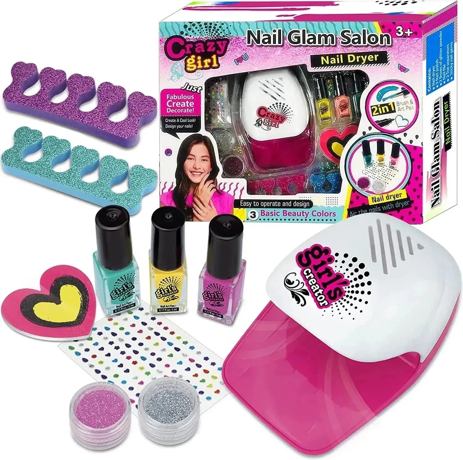 Children Simulation Nail Set - Bear Hugs