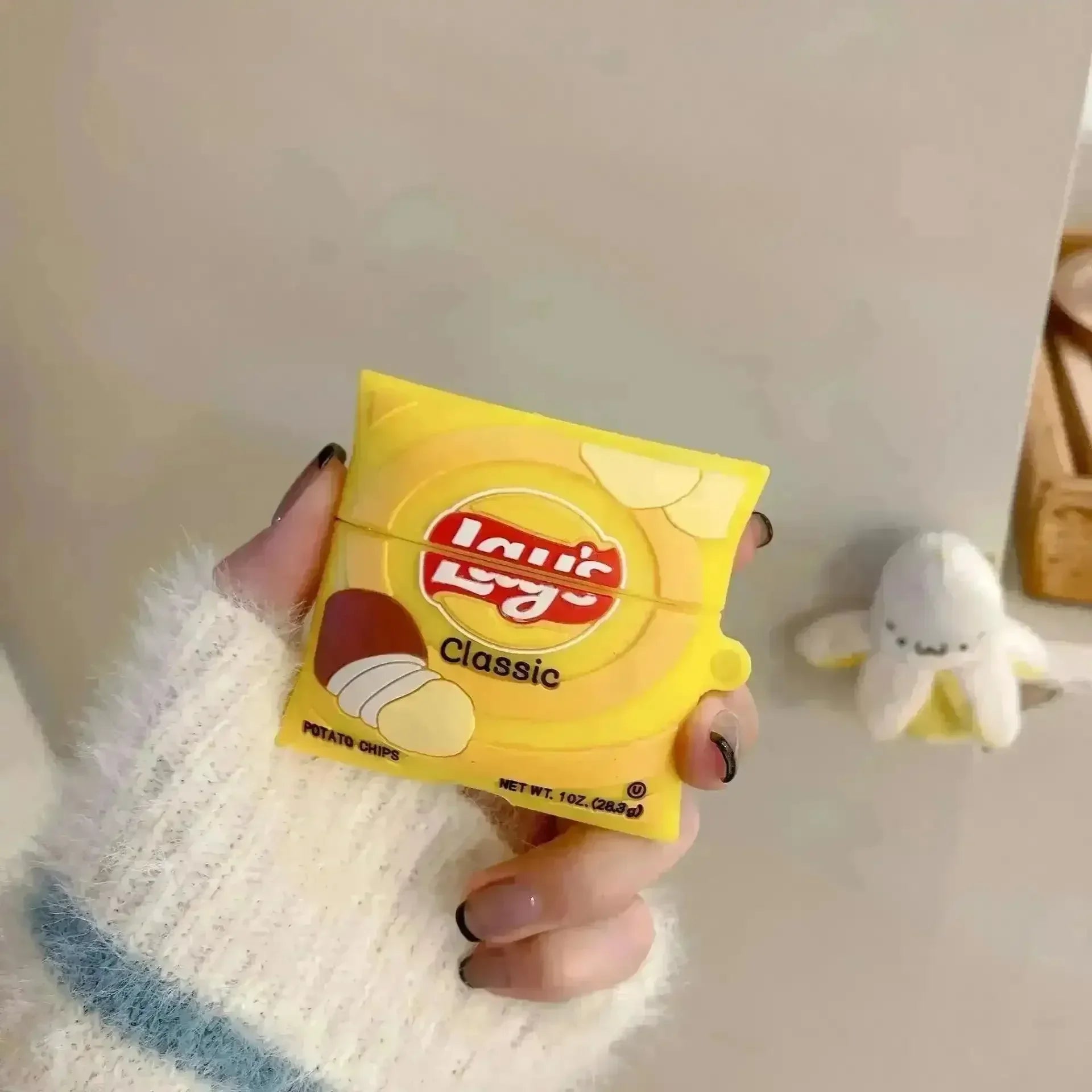 Chips Packet Silicon Case (For Airpods) - Bear Hugs