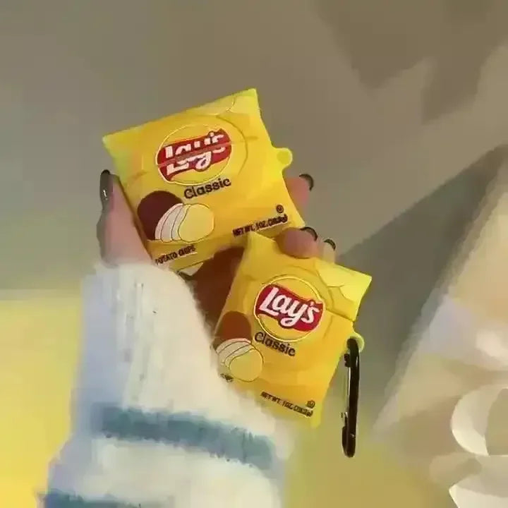 Chips Packet Silicon Case (For Airpods) - Bear Hugs
