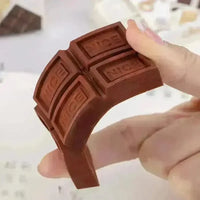 Chocolate Shaped Eraser - Bear Hugs