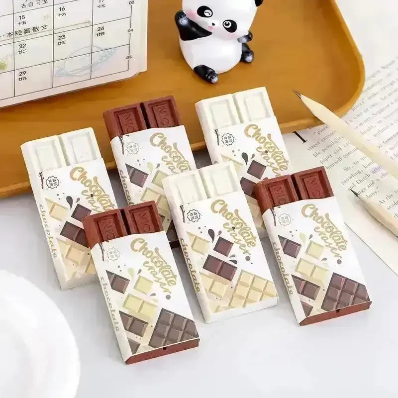 Chocolate Shaped Eraser - Bear Hugs