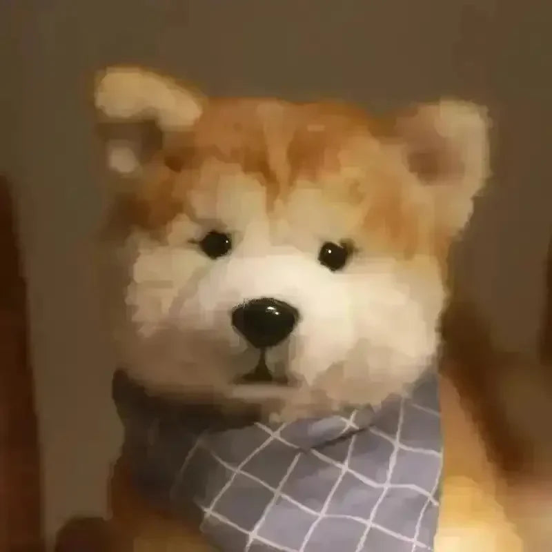 Chongker Hyper Realistic Shiba Inu - Bear Hugs