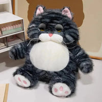 Chonk & Charm Fat Cat Plush Toy - Bear Hugs
