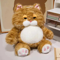 Chonk & Charm Fat Cat Plush Toy - Bear Hugs