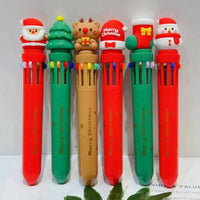Christmas Theme Multi-Color Pen - Bear Hugs