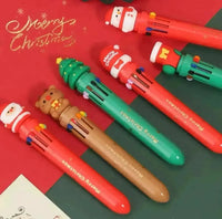 Christmas Theme Multi-Color Pen - Bear Hugs